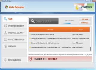 Vista Defender will not protect your Windows Vista computer from viruses. Vista Defender will not protect your Windows Vista computer from viruses.