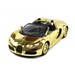  Diecast Bugatti Veyron Roadster Electric RC Car 1:18 Metal RTR (Gold Edition) 