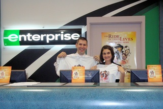 Promotional Partner Enterprise Rent-A-Car at Daytona International Airport