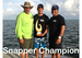 Carlos with his trophy won while using fish chum in Islamorada Florida Keys.