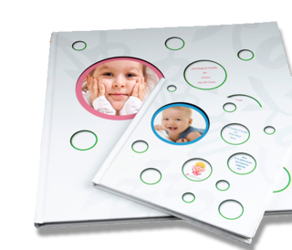 The Baby and Children Horoscope Book in 2 sizes.