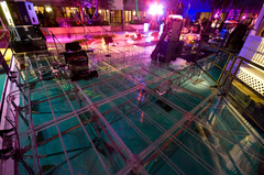 SGA ClearDeck used as a pool stage near Orlando, Florida