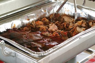Savory meats bathed in Bubbalou Savory meats bathed in Bubbalou
