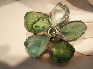 Sea Glass Pendant by Fresh Cut Glass