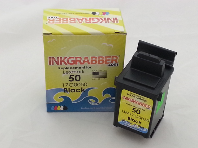 Remanufactured Lexmark 50 Black Ink Cartridge