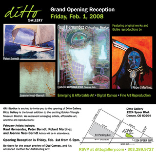 Ditto Gallery Opening Reception
