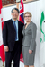Dr. Tom Chau and Minister Wynne at the launch