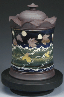 Spinning Prayer Wheel Series Cremation Urn