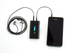 Connect the ZO2 personal subwoofer between media player and listening device.