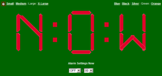 OnlineClock.net's newest online clock creation is a gentle reminder to all that life is short! OnlineClock.net's newest online clock creation is a gentle reminder to all that life is short!
