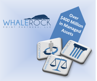 WhaleRock Point Partners passes $400 million in assets under management focusing on client-centered investment counseling, unbiased investment management and institutional advisory services. WhaleRock Point Partners passes $400 million in assets under management focusing on client-centered investment counseling, unbiased investment management and institutional advisory services.
