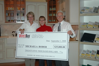 Pictured from left to right : Pam Budd, Michaela Roder, Wayne Budd
