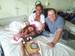 Dr. Martin with a young patient. 