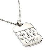 D&G Tag Necklace