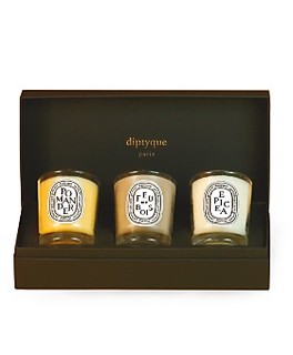 Diptyque Black Box Mini Candle Set