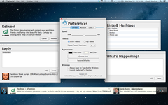 TapSocial for Mac 3.0 showing all features at once.