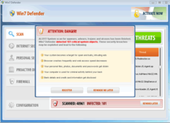 Win7 Defender will use fake spyware reports to deceive PC users.