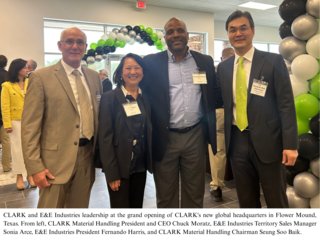 E&E Industries Announces President Fernando Harris' Attendance at CLARK Material Handling's Global Headqua…