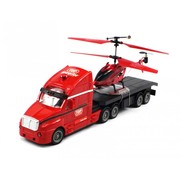 Two in One Electric RC Helicopter & Truck Combo Set Infrared GYRO 3.5CH