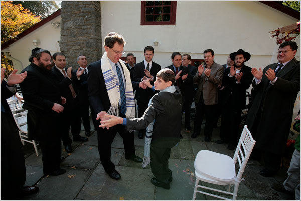 Brian Rattner and His Son