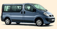Capital Hire Car Van & Rental Renault Minibus