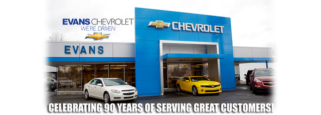 Syracuse Car Dealer Evans Chevrolet, offering new and used cars
