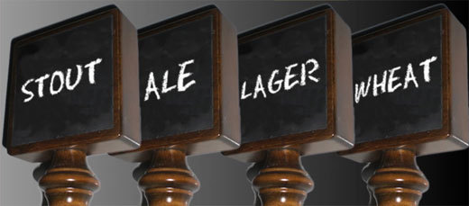 Chalkboard Tap Handles