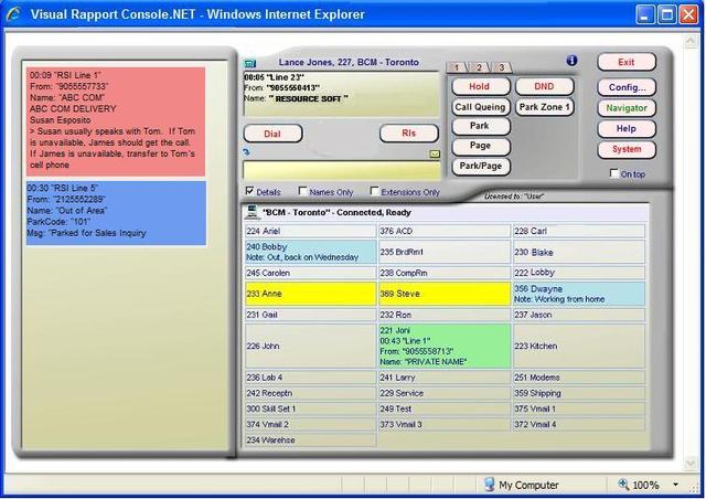 Visual Rapport Console.NET