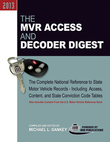 2013 MVR Access and Decoder Digest