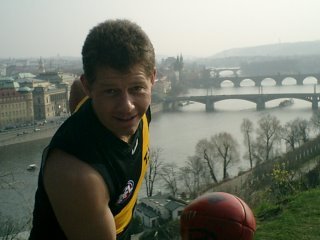 Mr Footy in Prague