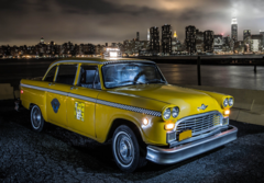 Vintage Yellow Cab