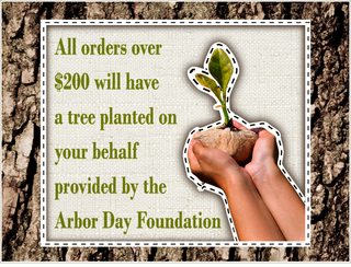 Factory Direct Drapes™ to plant trees for Earth Day