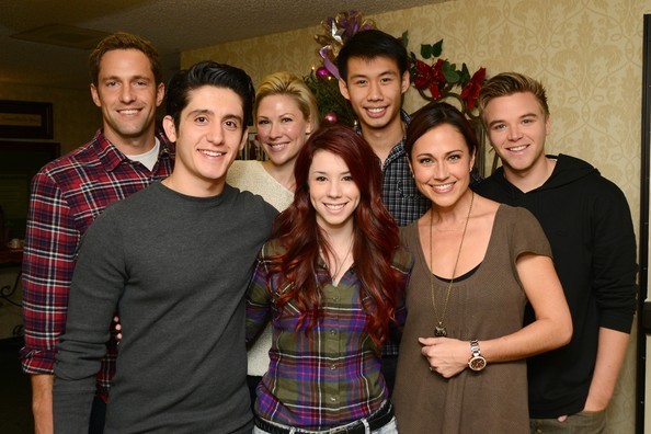 Wesam Keesh and the cast of Awkward
