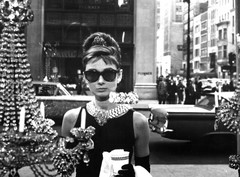 Audrey Hepburn in Breakfast at Tiffany's sunglasses 