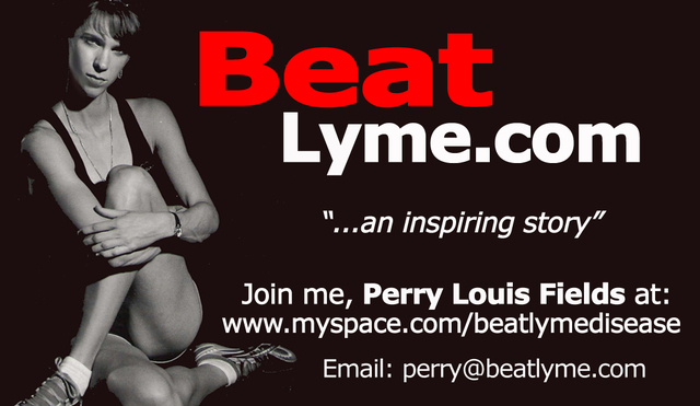 Perry Fields, Lyme Disease Patient and Athlete