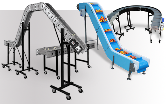 Dynamic Conveyor manufactures conveyors for a variety of manufacturing, packaging and food processing industries