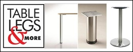 Table Legs and More Features Cast Iron Table Bases for Durability