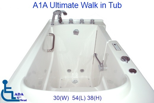 ComfortWalkinTubs.com direct response to fill and drain time worries of walk in tub clients.