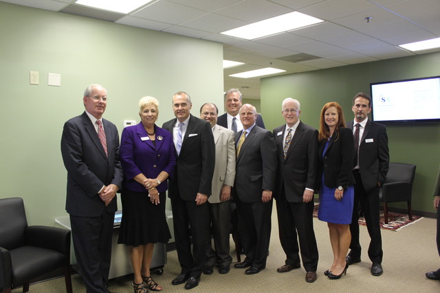 L-R: Al Nash, Anne Stevens, Casey Cagle, Jim Kerr, Dan Benish, Brandon Beach, Jay Litton, Liz Hausmann, Robert Hosea