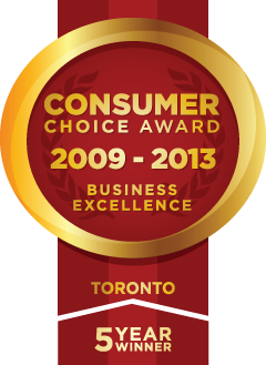 Consumer Choice Award, Business Excellence: 2009 - 2013