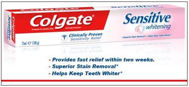 Use the New Specially Formulated Colgate® Toothpaste to Prevent Tooth