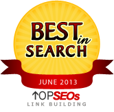 Xcellimark recognized by TopSEOs as a top link building firm for the month of June 2013 
