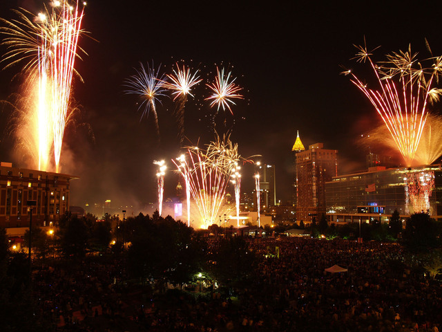 The Fourth of July in Atlanta