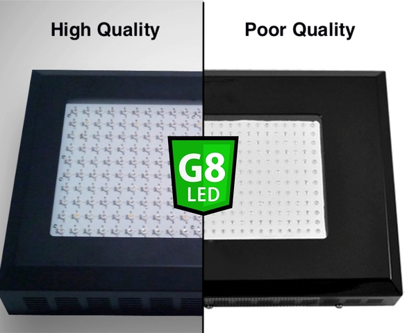 G8LED lights are very high quality indoor plant grow lights