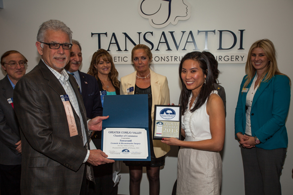 At the Grand Opening of Tansavatdi Cosmetic & Reconstructive Surgery