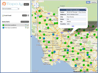 Capture and Use Address Locations Data Value with Topo.ly Online Mapping
