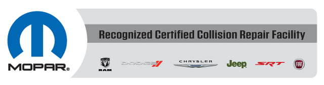 Kustom Koachworks, Inc's auto body shop Mesa & Tempe locations are recognized as Certified Collision Repair Facilities by Mopar.