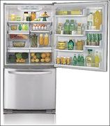LG LDC22720ST 22.4 Cu.Ft. Bottom Freezer Refrigerator, Stainless Steel