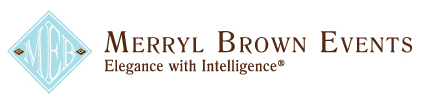 Known for their attention to detail and old world elegance, Merryl Brown Events specializes in social events, corporate events and elegant Santa Barbara weddings. 