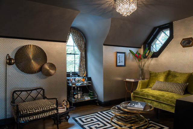 Elizabeth Holmes Design creates fashion-inspired interior at Design Show House Cedar Knolls. Photo: Ilir Rizaj